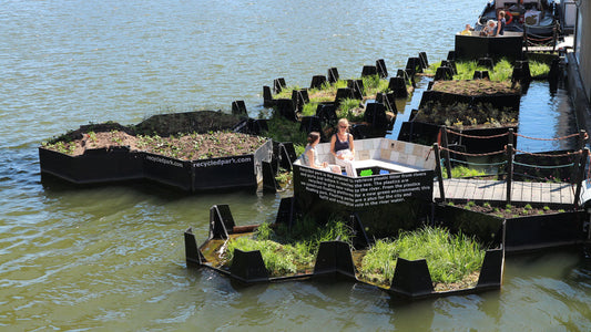 Een creatieve strijd tegen plastic in Rotterdam